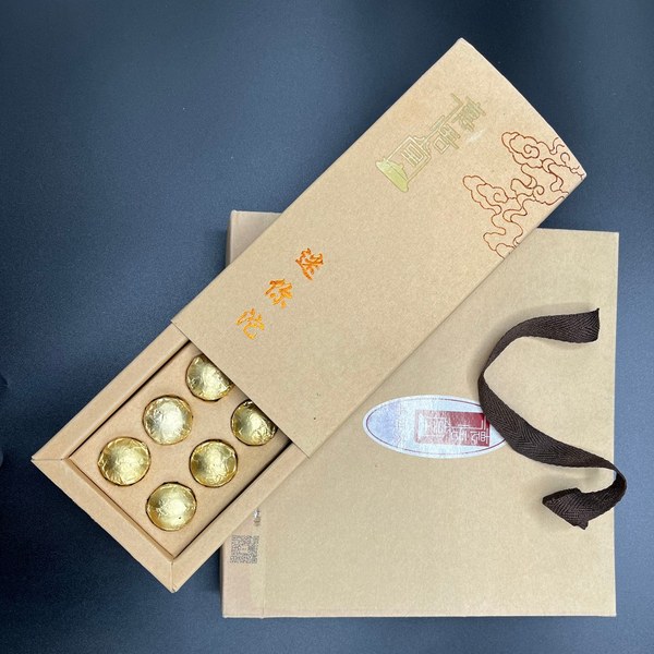 06熟普小金沱实拍(牛皮纸抽拉盒·金箔纸小沱独立分装)