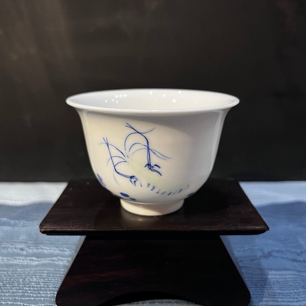 青花虾趣杯(青花 · 品杯)