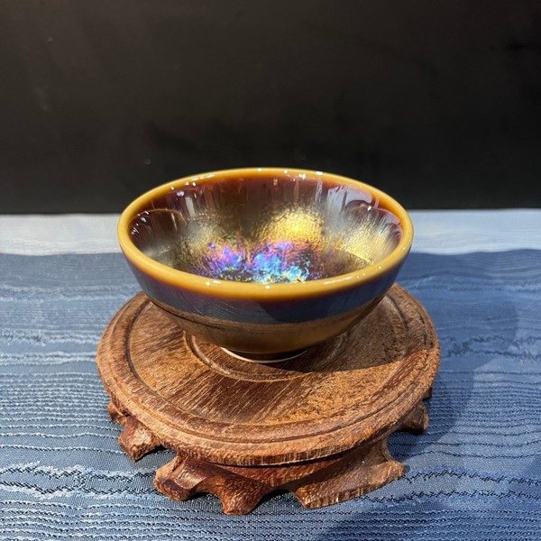 金油滴盏(窑变釉 · 品杯)