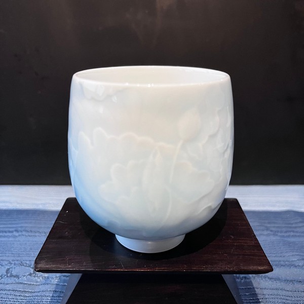 影青刻莲纹杯(影青 · 品杯)